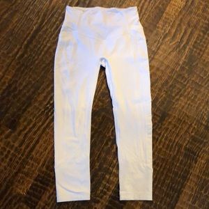 White Lululemon Leggings